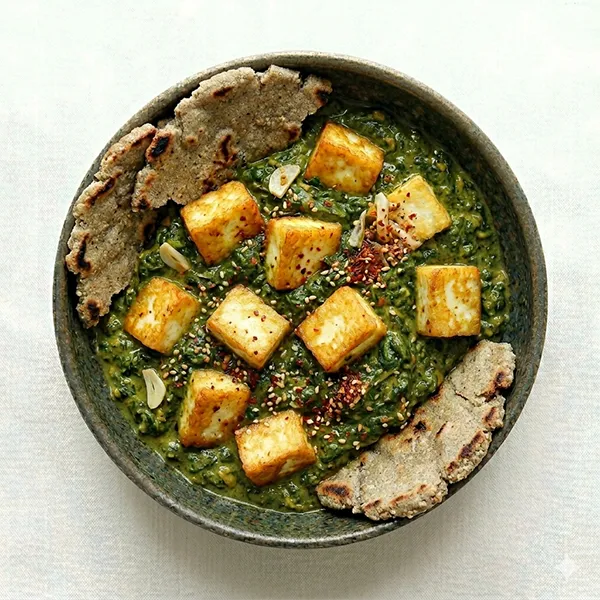 Methi Chaman With Bajara Roti